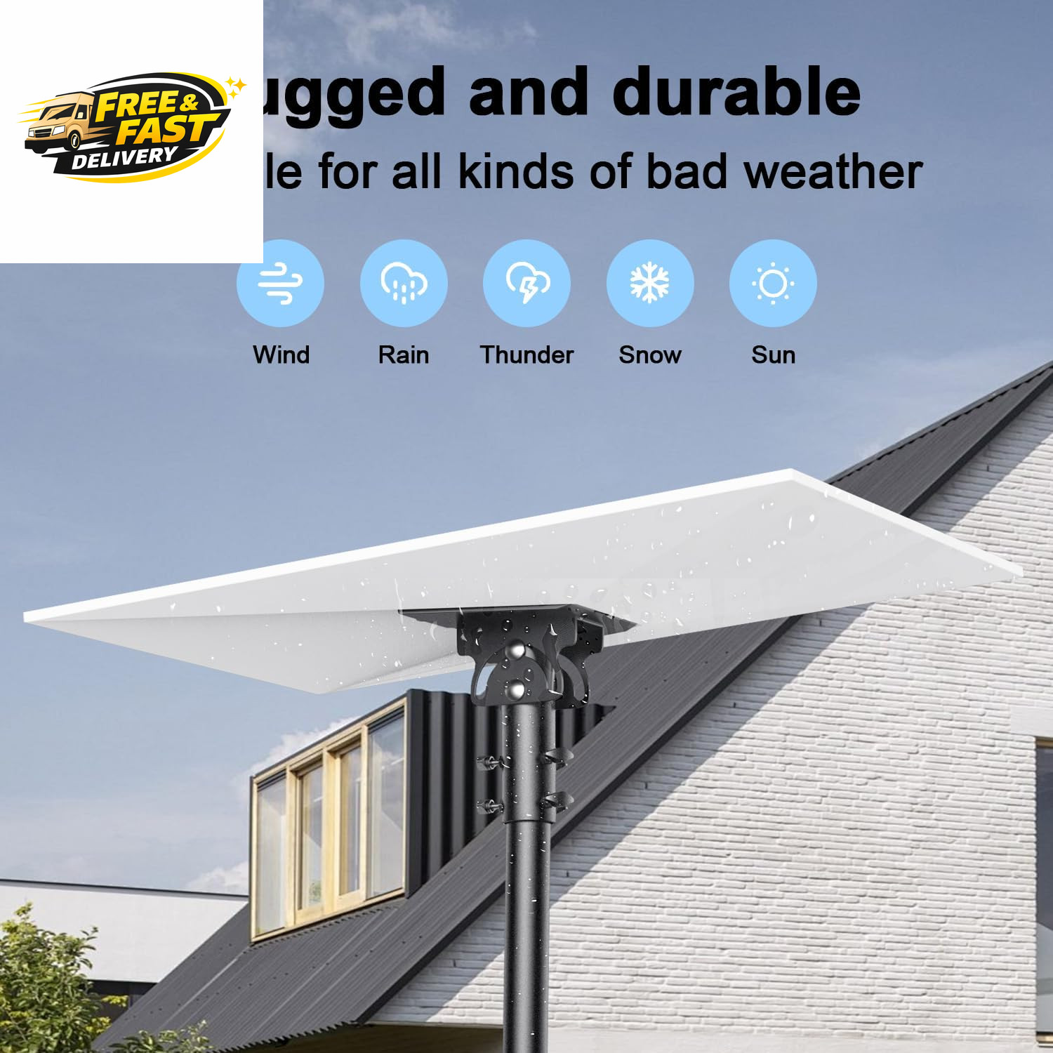 Starlink Gen 3 Mount, Starlink Pole Mount, Starlink Mounting Kit for Dish V3