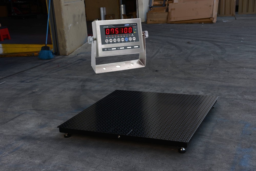 Warehouse Floor Scale 48x48 5000 lb Industrial Platform