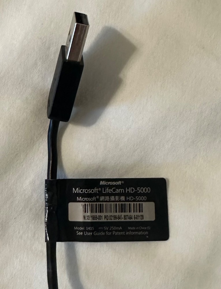 Microsoft Life Cam HD-5000 Web Camera