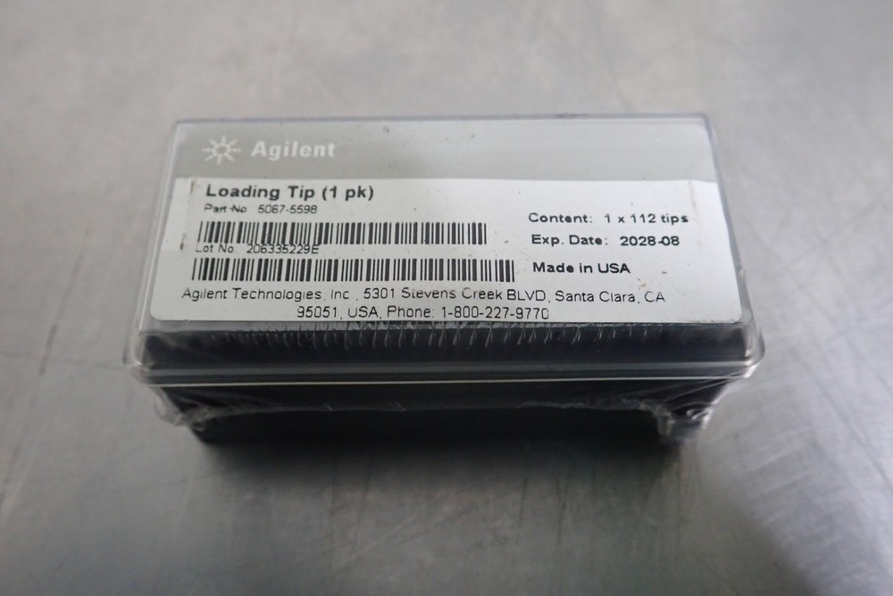 Agilent Technologies 5067-5598 Loading Tips, 1 x 112 Tips - NEW