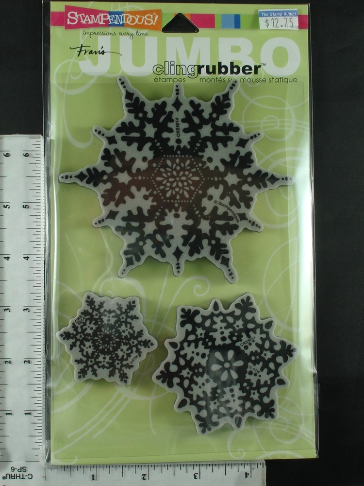 Cling rubber stamp, VARIOUS LARGE