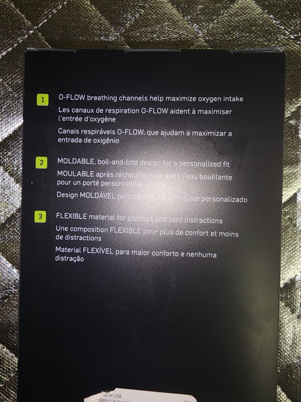 Youth NIKE HyperFlow Mouthguard NEW Kids Unisex Quick Release Strap Blue