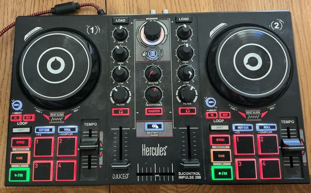 EUC Hercules DJCONTROL IMPULSE 200