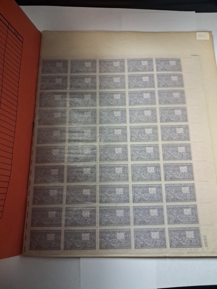 White Ace Standard Mint Sheet File 16 Sheets - 2 With Stamp Sheets Rest Empty