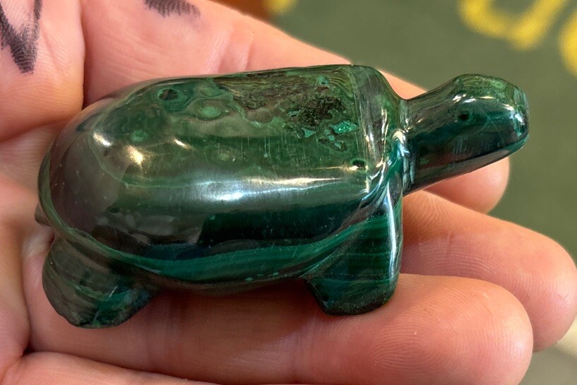 2” Malachite Turtle