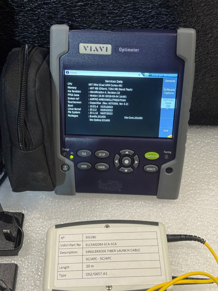 Viavi/JDSU EOPT-PONATT Optimeter + Launch Cable Accs. Z71