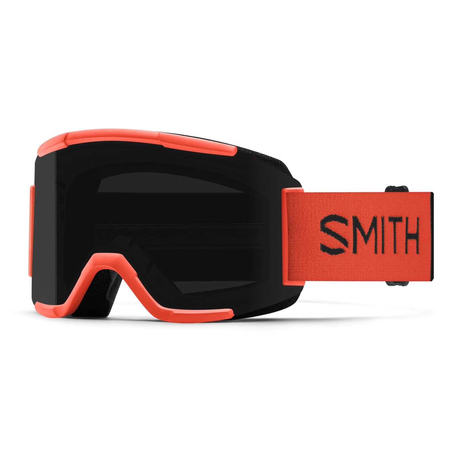 SMITH Squad Cylindrical Performance Snow Goggles ChromaPop Sun Black&Clear Lens