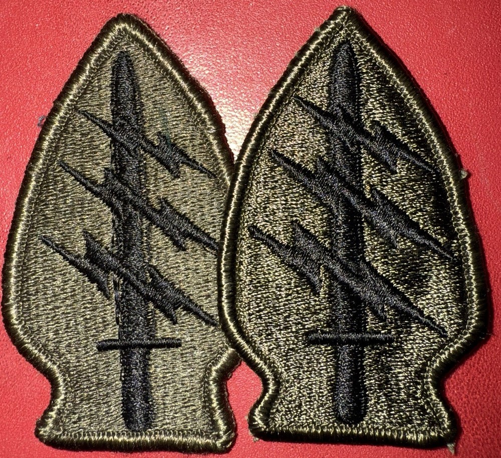 1980s - GWOT Special Forces Subdued SSI Patch (AR)