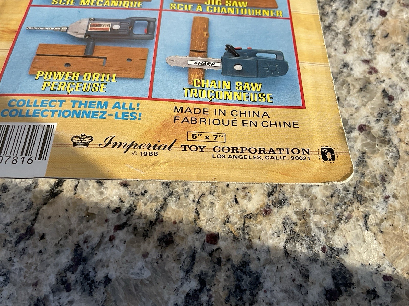 1988 Vintage Wind Up Skil Imperial Mini Power Tools Complete Set Lot Of 4