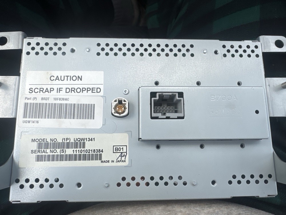 2012 Ford Mustang Factory Navigation System