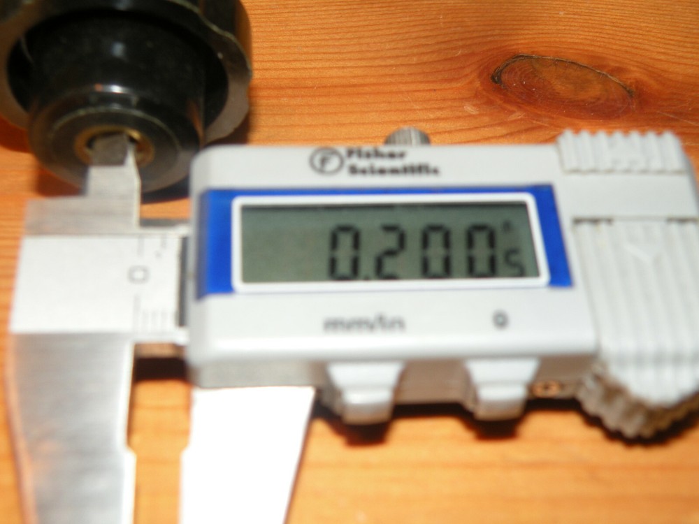 (3) Electronic Test Equipment Black Scalloped Knobs