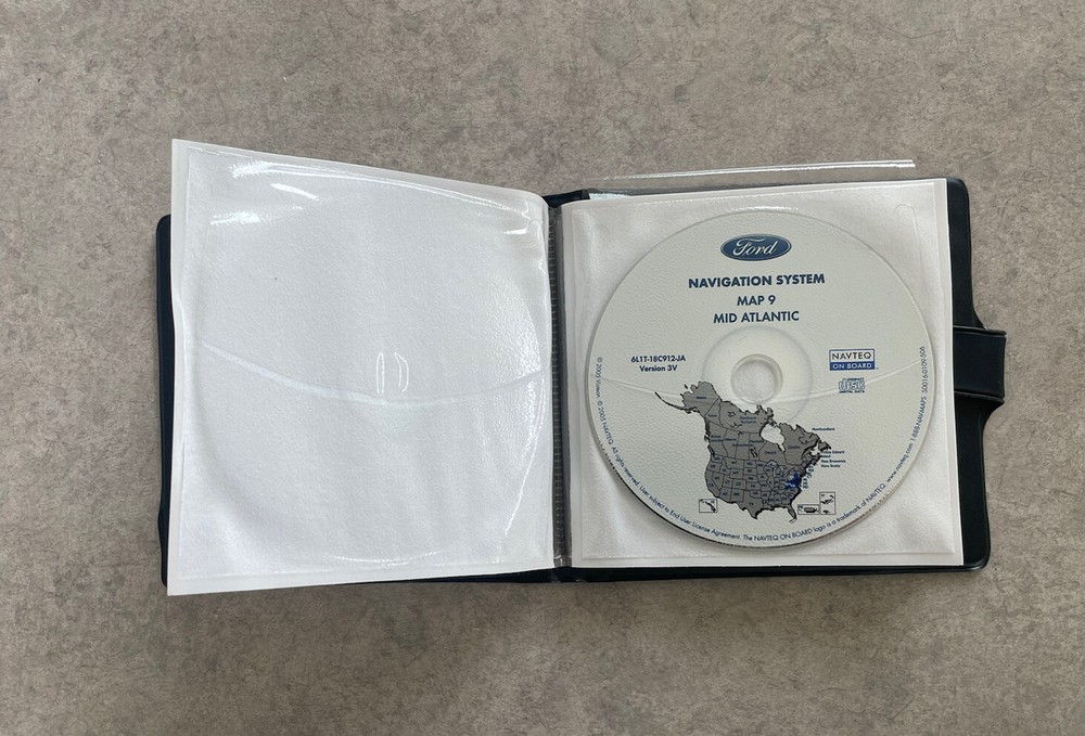 2004-2006 Ford Expedition Navigation Cd set Ak/canada