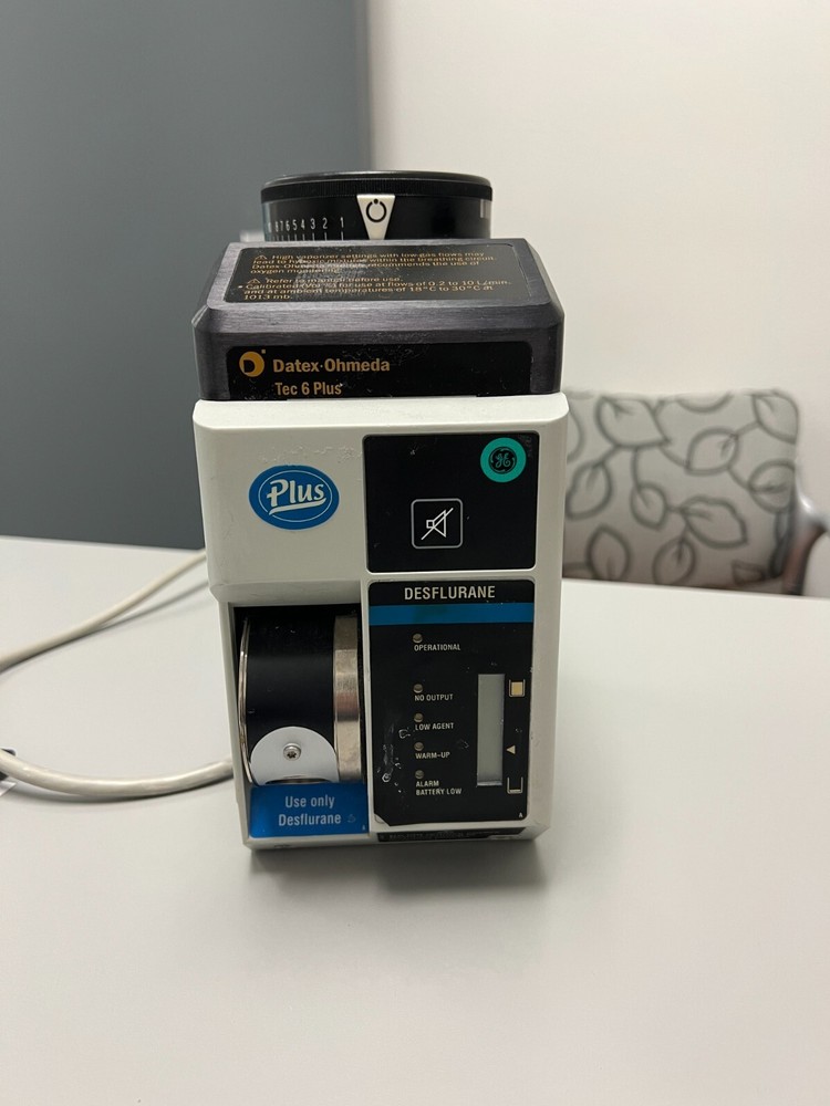 Datex-Ohmeda Tec 6 Plus Desflurane Vaporizer