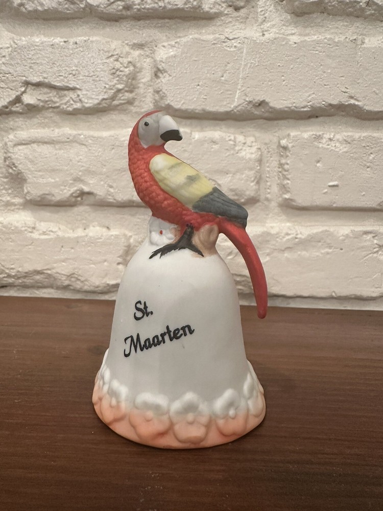 St. Maarten Decorative Souvenir Bell , Parrot