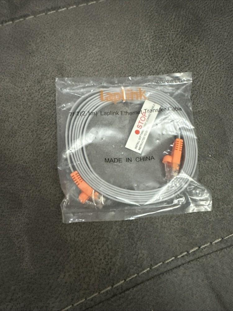 7FT Laplink PC mover  Ethernet  High-Speed Transfer Cable