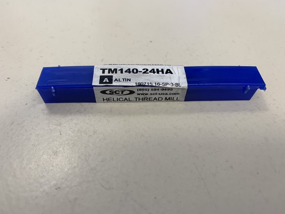 SCT TM140-24HA Thread Mill .140 Dia. Helical Solid Carbide Coated