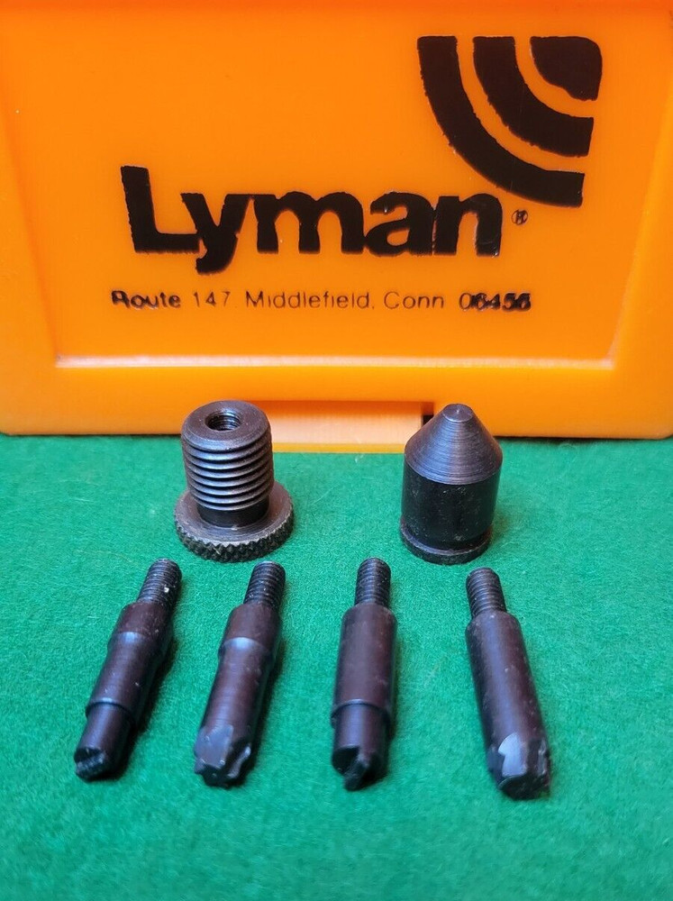 Lyman - Ream/Clean Trimmer Adapter Set/Kit for Universal Trimmer - #7777795
