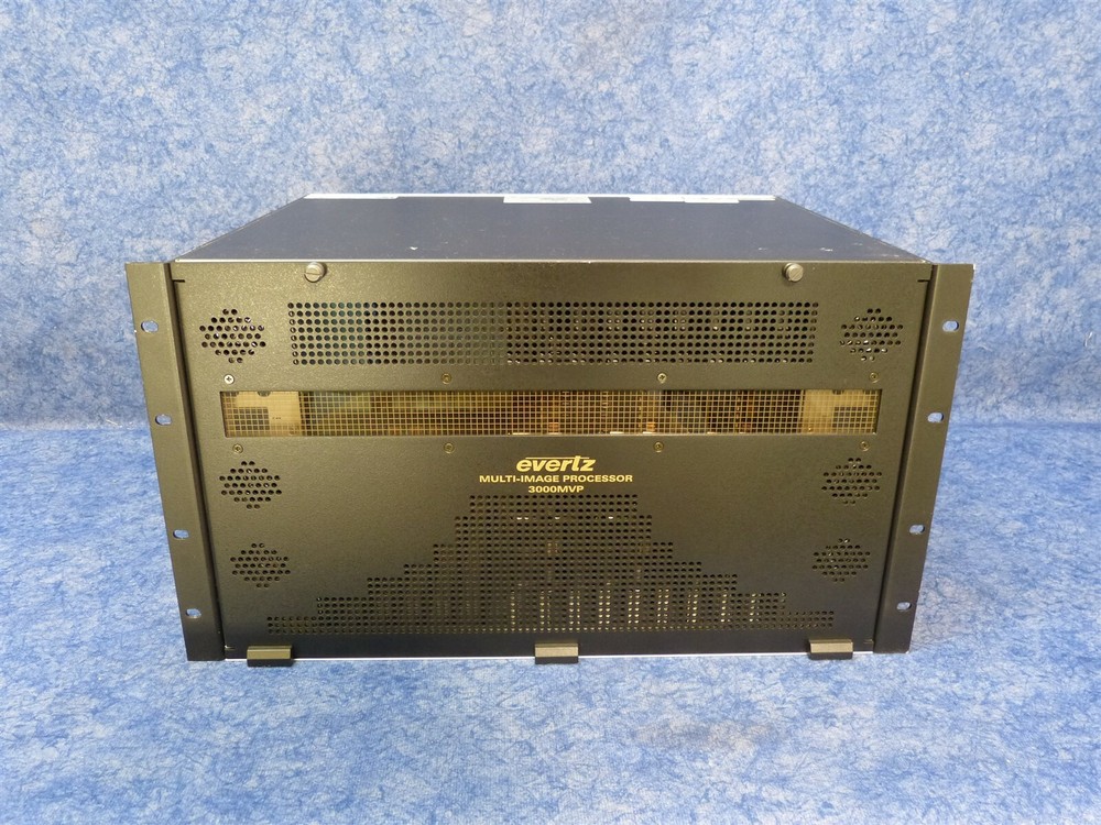 Evertz 3000FR 3000MVP Multi-Image Processor with cards