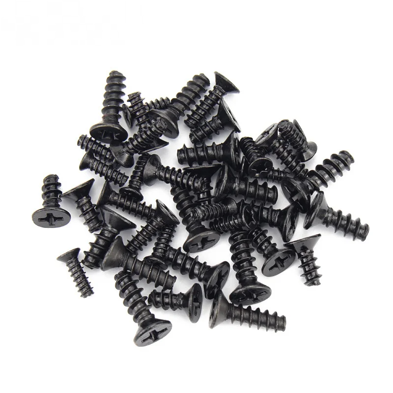 M1.2-M4 Cross Recessed Countersunk Head Self-tapping Screw 25-100Pcs