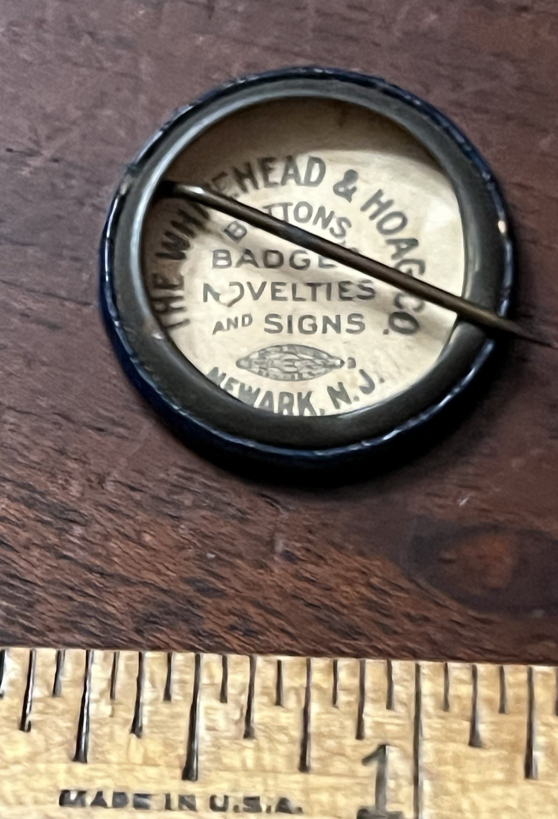 c1918,War Service, Munition Manufacturers, Pinback Button, Grasselli Explosives,