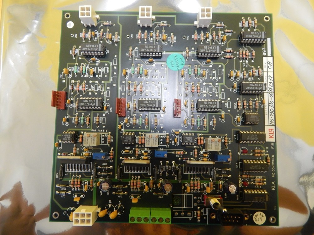 KLA-Tencor 710-450320-00 PID Controller Rev. CA PCB Board 5107 Overlay Used