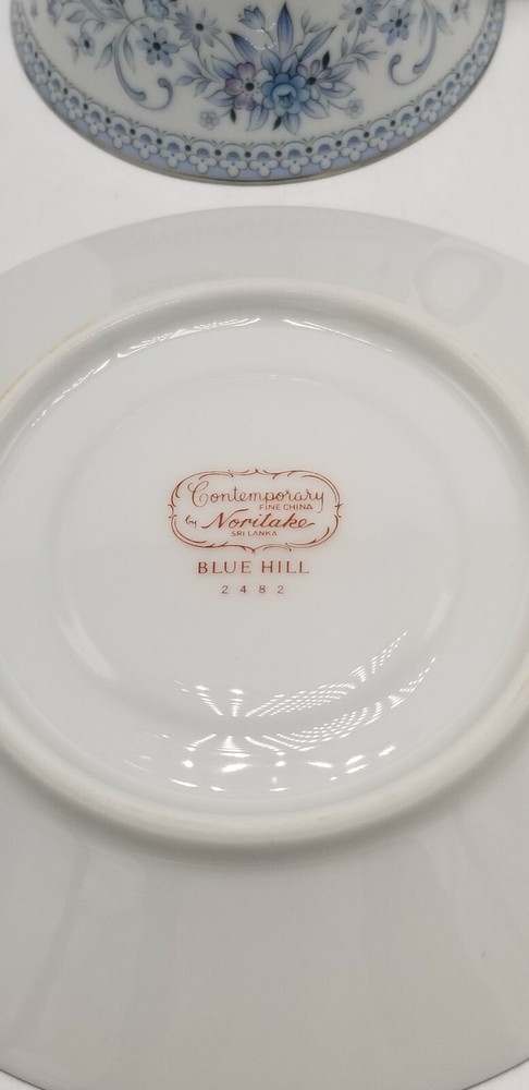Noritake "Blue Hill" Cup & Saucer Set