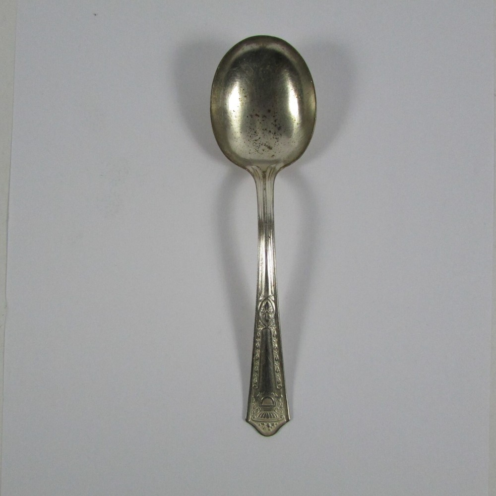 Vintage SWBW Flatware Silverplate Soup Spoon Flatware Glossy