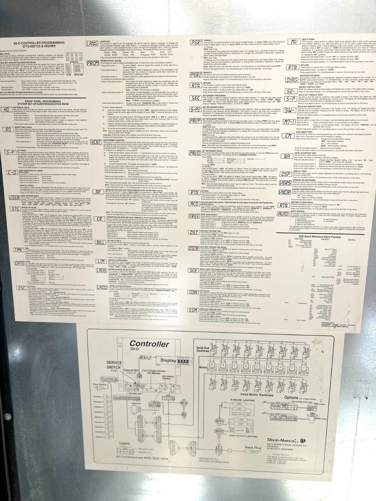WORKING Cold Drinks Vending Machine – Coin & Dollar –Local Pickup