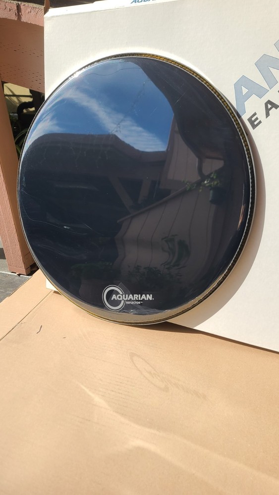 Aquarian Reflector Mirror Drum Head 24"