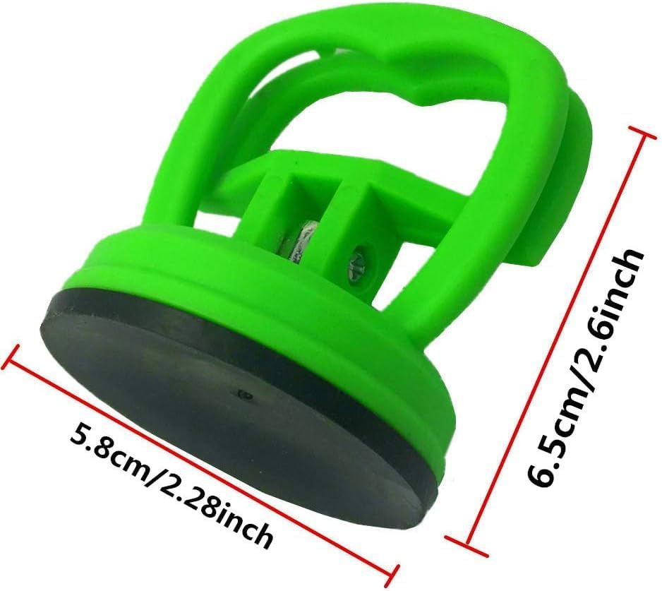 2 Pcs Heavy Duty Suction Cups Ruler Handle(Strong Adsorption) for Quilting Patch