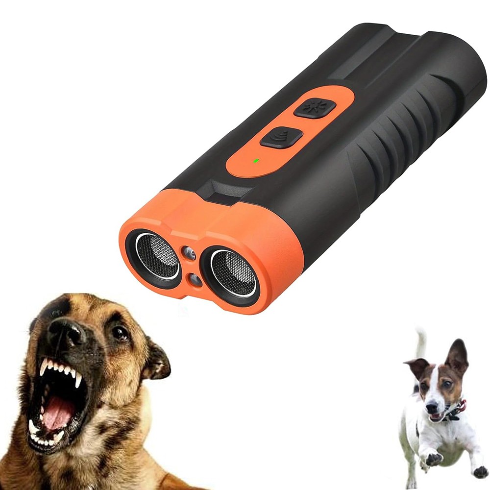 2026 Portable Ultrasonic Dog Repeller Stop Barking Anti Bark Device Rechargeable