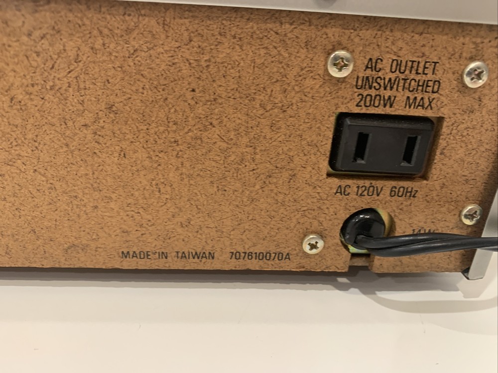 BSR EQ-II STEREO FREQUENCY EQUALIZER