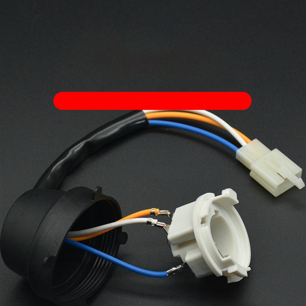 Multi-Purpose Lamp Socket LED Headlight Bulb Adapter Holder Socket for Scooter