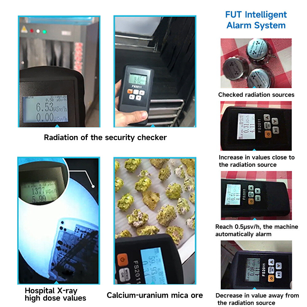 Nuclear Radiation Detector Electromagnetic Ionizing Radiation Tester