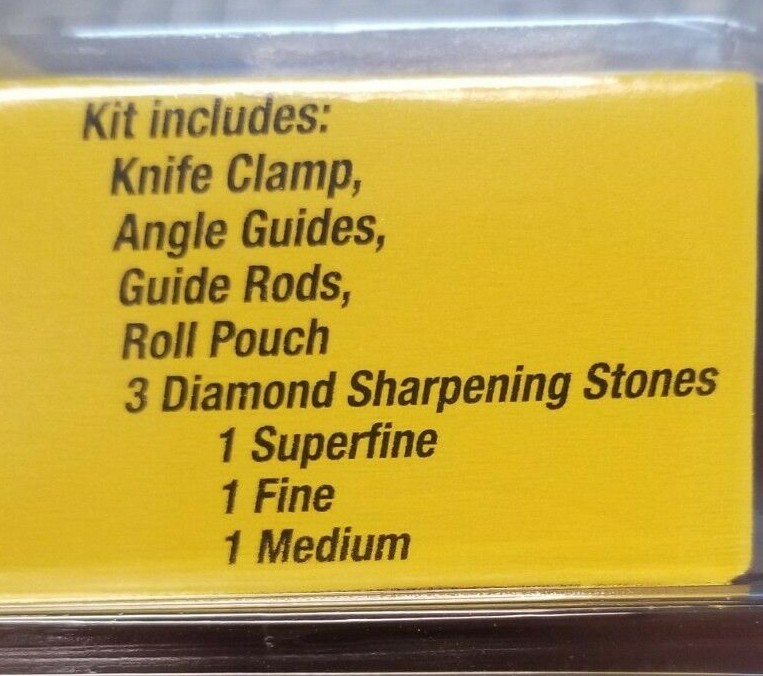 EZE-LAP Knife Sharpening Kit Model DMD-KIT