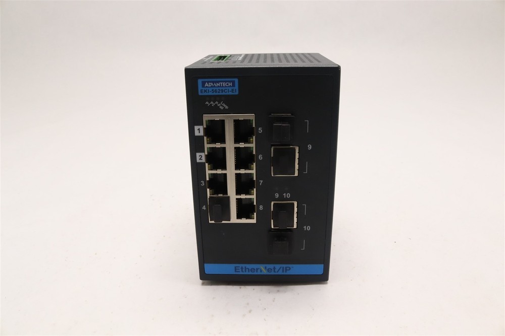 ADVANTECH INDUSTRIAL ETHERNET SWITCH 8 PORTS 24VDC EKI-5629CI-EI