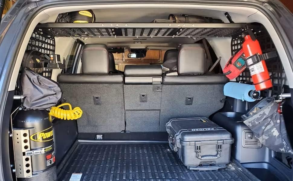 Modular Storage Molle Panel Cargo Rack Compatible with 2010-2024 Toyota 4Runner