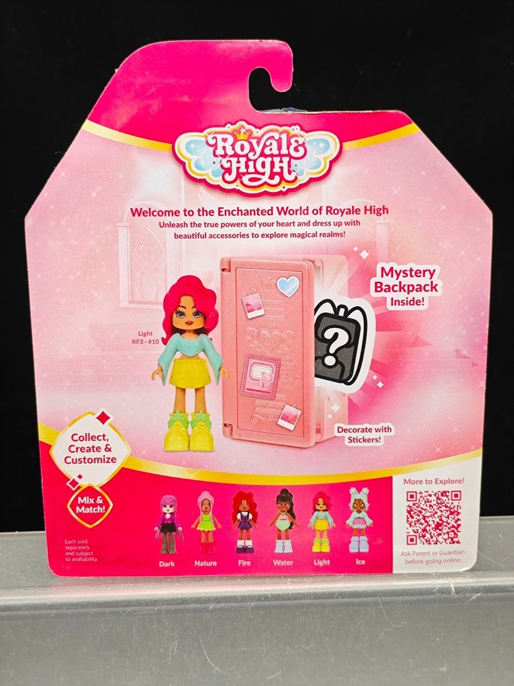 * YOU CHOOSE* Royale High Surprise Locker Series 1 Doll & CODE Mystery Backpack
