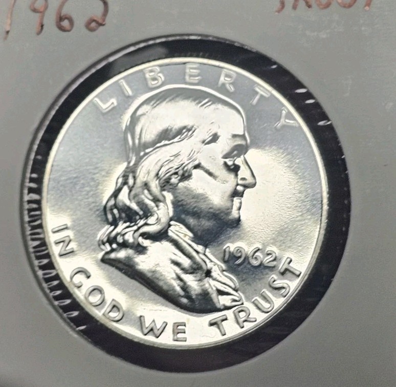 1962 Proof Franklin Half Dollar 90% Silver
