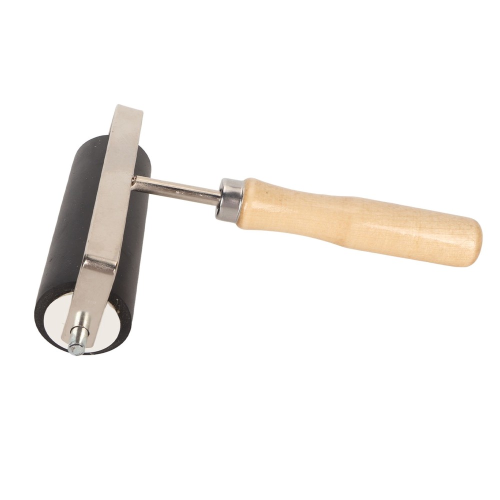 Rubber Brayer Roller Sturdy Wide Ink Roller For Printmaking Stamping