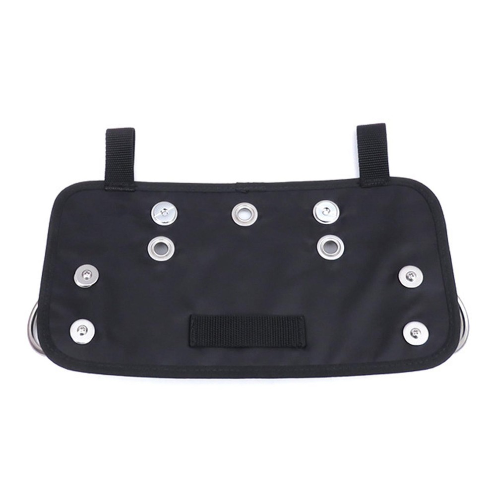 Scuba Diving Plate w/ 2 Screws for Side/Back mount