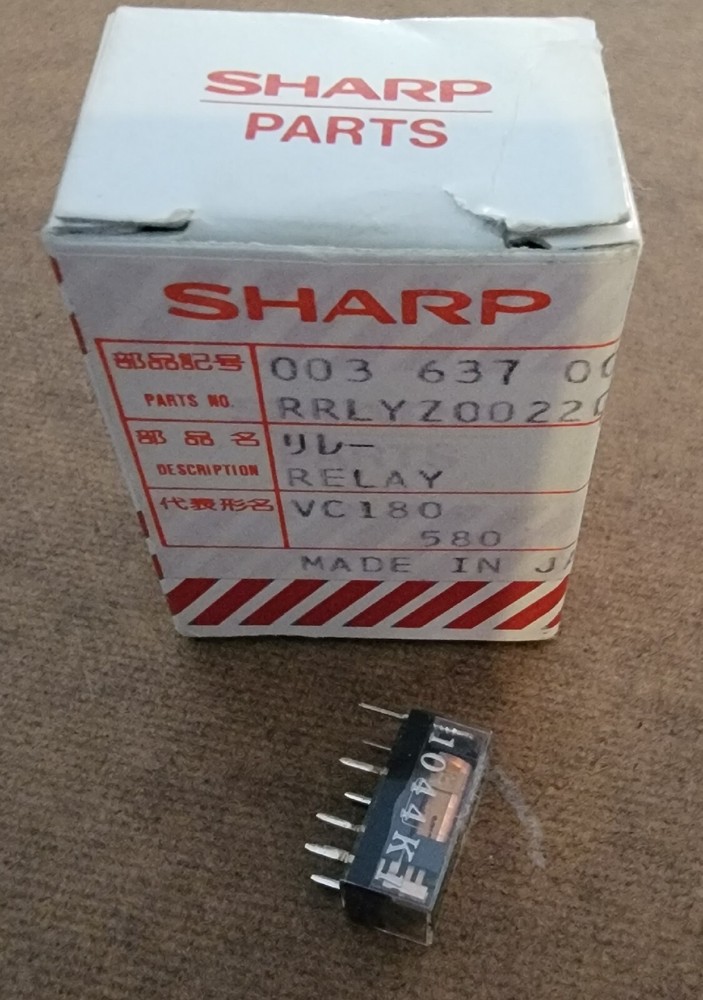 Sharp RRLYZ0022GEZZ Relay Assembly * NEW in PACKAGE