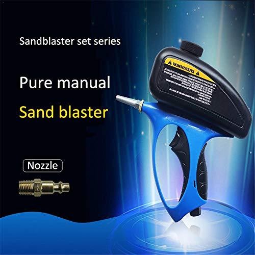 Gravity Sand Blaster Gun Portable Small Sandblasting Tool Handheld Spray Machine