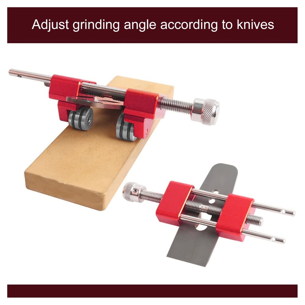 Honing Guide Adjustable Fixed Angle Sharpener Jig For Chisels Planer Blade New