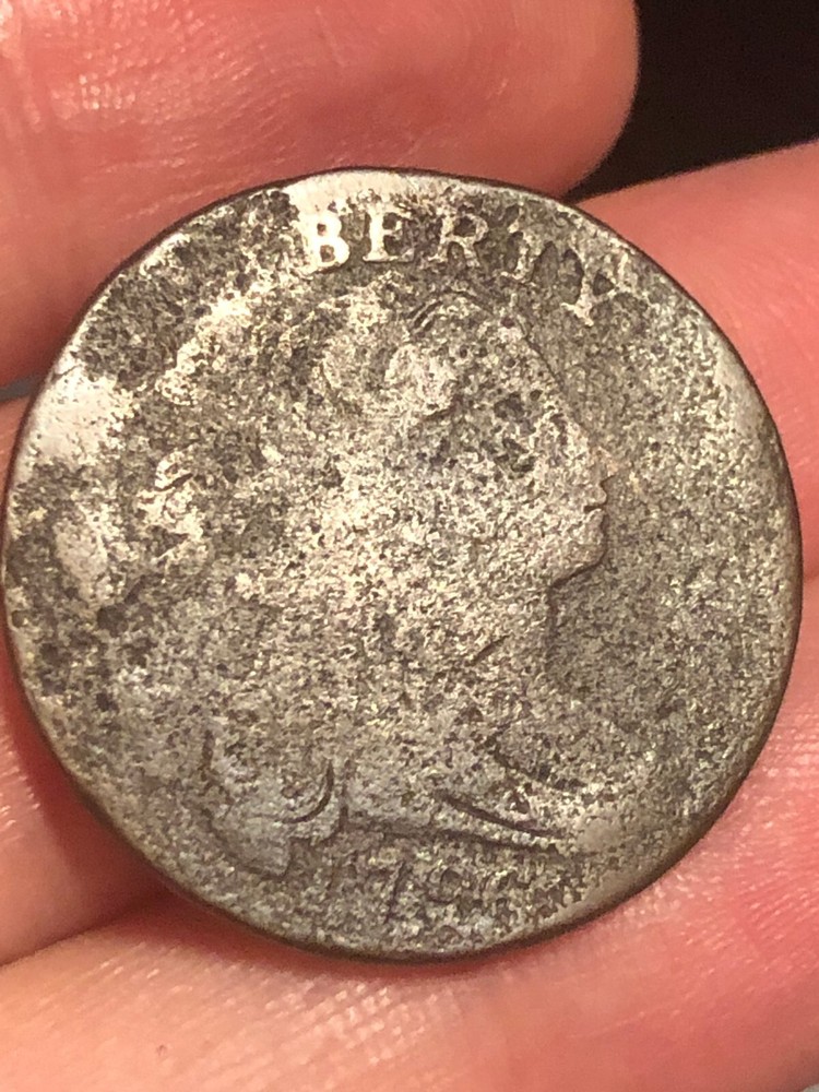 1796 Draped Bust Large Cent Penny- Scarce Date