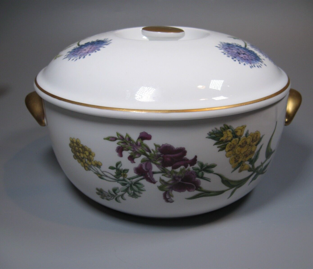Spode Stafford Flowers Covered Casserole Oven To Tableware