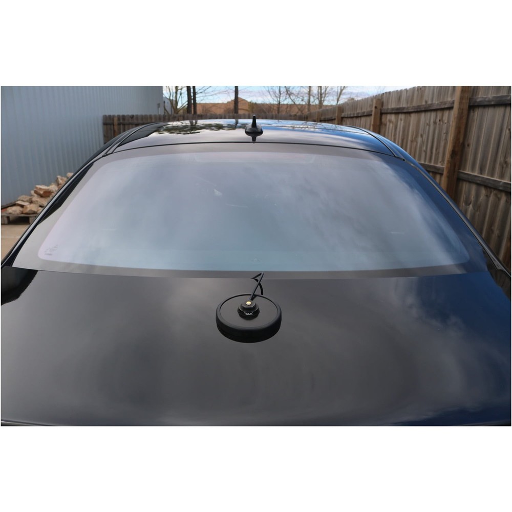 Tram 1241 5" NMO Magnet Mount - Solid-brass black NMO mount
