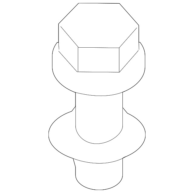 Genuine Nissan Engine Cover Stud 14070-EA20A