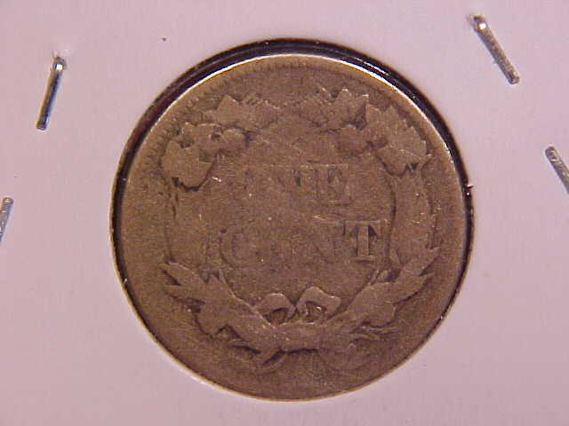 1858 FLYING EAGLE CENT - LARGE LETTERS - VG - SEE PICS! - (X1315)