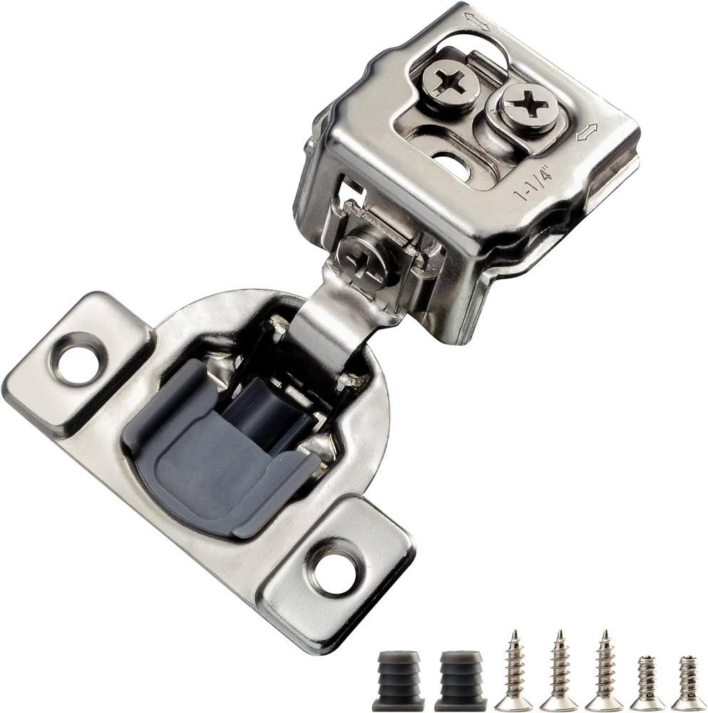 40 Pack Soft Close 3D Hinges for Cabinets - 105° Adjustable Design